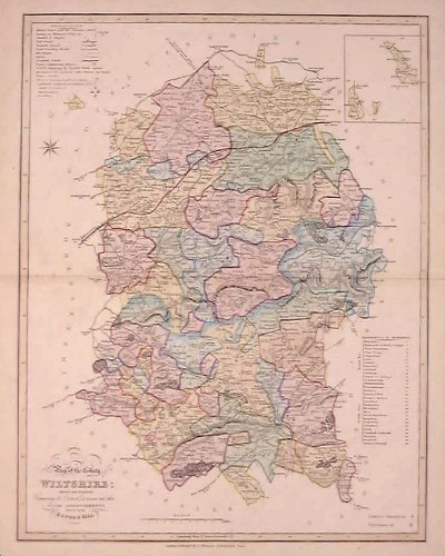 Map of Wiltshire - Ebden-Duncan